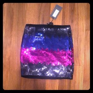 Armani exchange sequin skirt